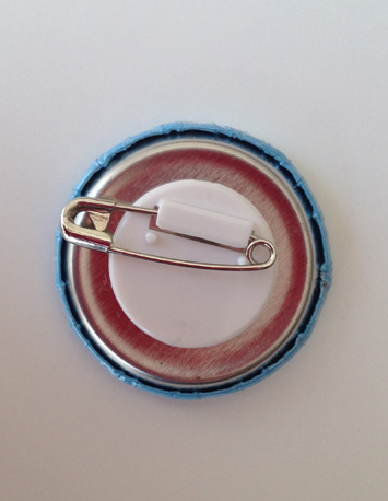 achterkant blauwe button