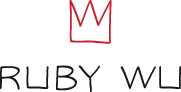 het logo van Ruby Wu