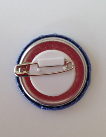 achterkant blauwe button